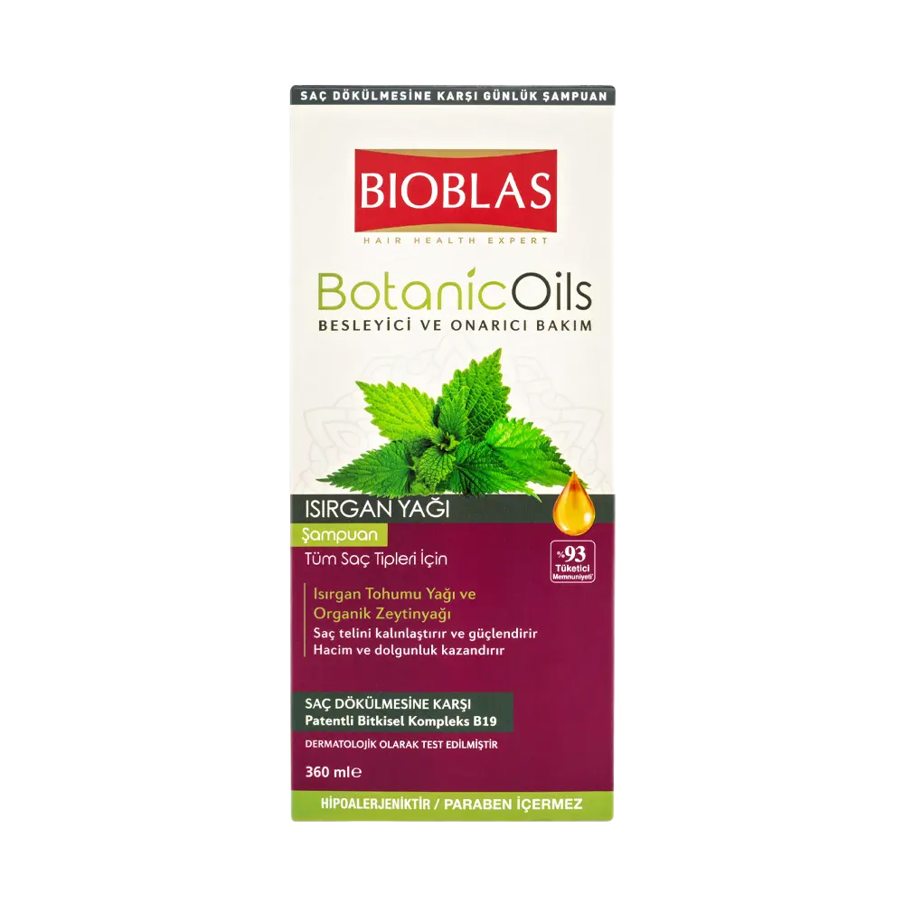 BIOBLAS® Herbal Anti-Hair Loss Shampoo with Nettle Extract 360ml - DHTBLOCKER LAB™